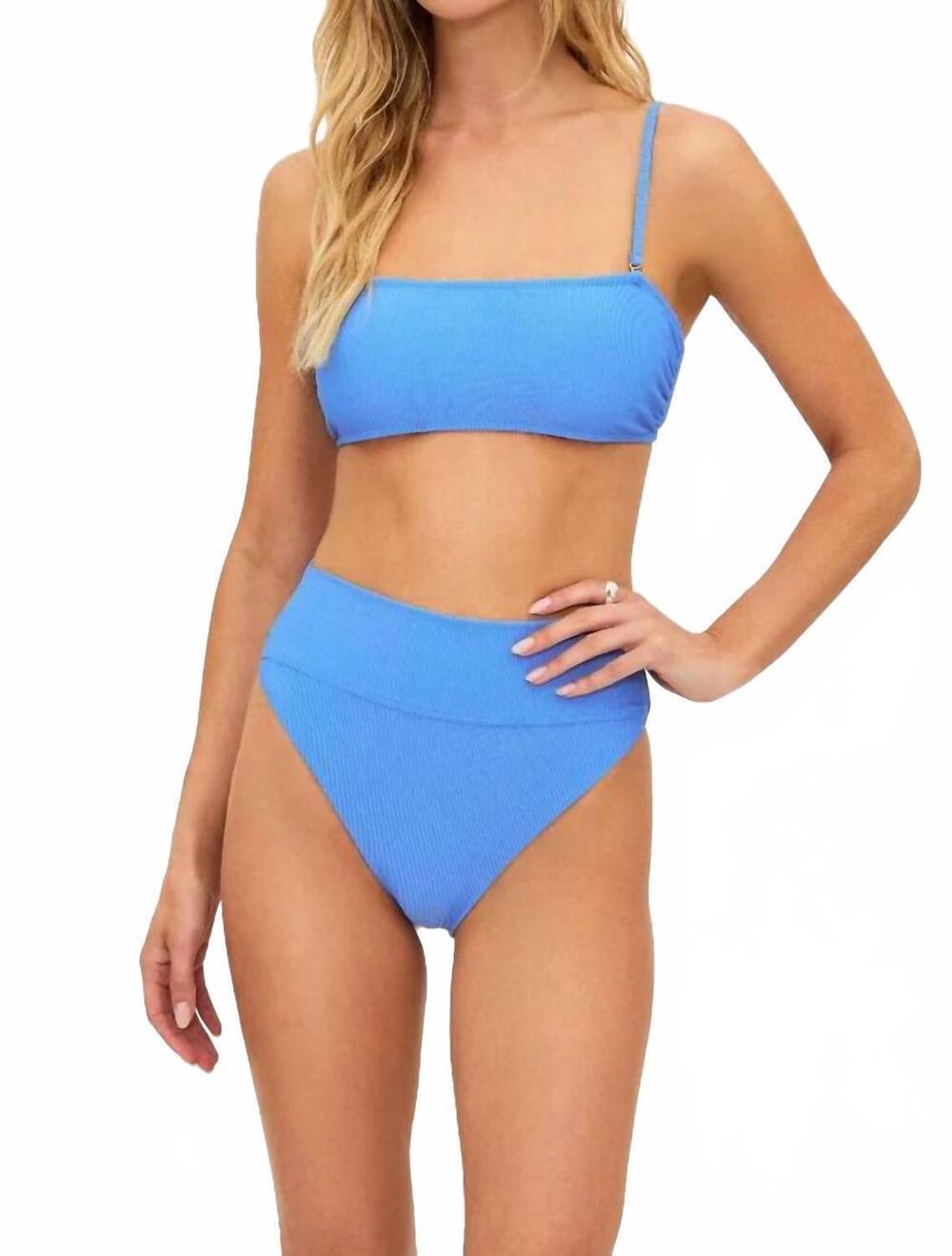 NEW BEACH RIOT highway bikini bottom in marina